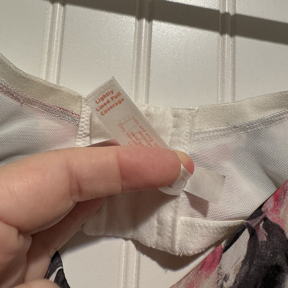 Lane Bryant Cacique Rose Print Lightly Lined Full Coverage Underwire 42DDD - Picture 4 of 5